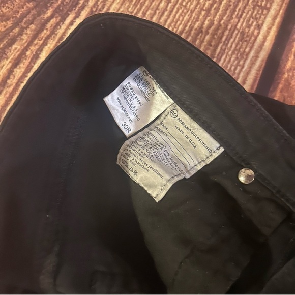 Women’s AG Adriano Goldschmied Black Jeans Size 30R The Prima - Picture 3 of 7